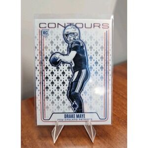 2024 Panini Phoenix - Contours Drake Maye RC #CON-DME rookie card MVP ?